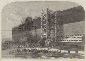 Chain-Drums and Checking-Gear used at the Attempted Launch of the Leviathan by Edwin Weedon